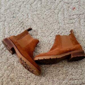 Steve Madden Brown Suede Ankle Boots